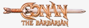 conan the barbarian logo - conan the barbarian 1982 logo