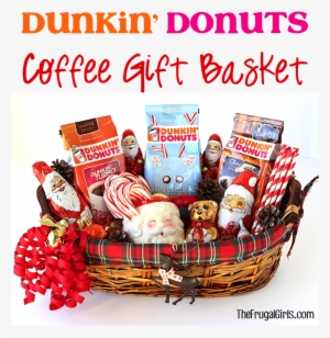 Dunkin Donuts Coffee Gift Basket From Thefrugalgirls