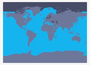 Map Showing Where Orcas Are Found Around The World - Humpback Whale Home Range