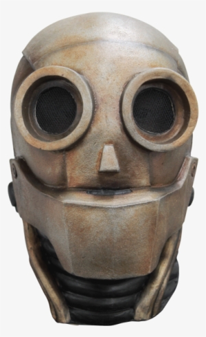 Robot Face Png Jpg - Steampunk Robot Mask