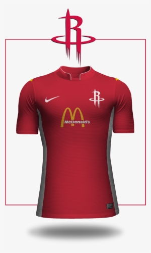 Houston Rockets Sponsored By Mcdonalds - Houston Rockets Teammate Logo