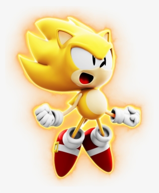 Fleetway Super Sonic, Fleetway super sonic by Magnum13 on deviantART