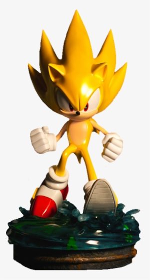 Sonic - First 4 Figures Sonic: Modern Super Sonic Statue