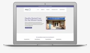 Bucks County Dentist Website Design - Web Page