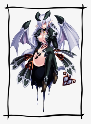 Lilim Traits - White Haired Succubus Anime