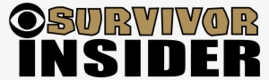 Survivor Insider Logo Png Transparent - Vector