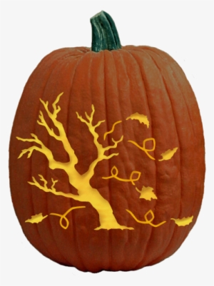Autumn Winds Pumpkin Carving Pattern - Jack-o'-lantern