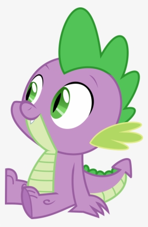 Vector 02} Spikey Wikey Sitting By Eipred - Spikey My Little Pony