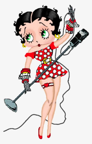 Betty Boop Anime Render Banner Black And White Download  Betty Boop Anime  PNG Image  Transparent PNG Free Download on SeekPNG