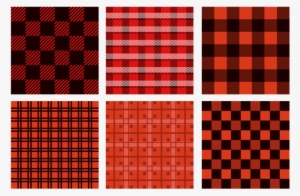 Seamless Flannel Pattern Vector - Flanell Muster