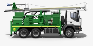 Drilling Rig - Water Drilling Truck Png