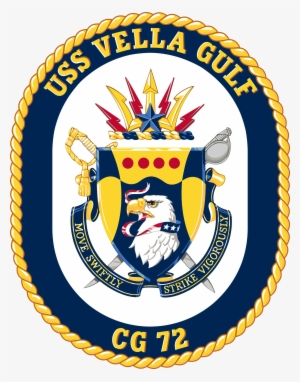 Uss Vella Gulf Cg-72 Crest - Uss Vella Gulf Crest