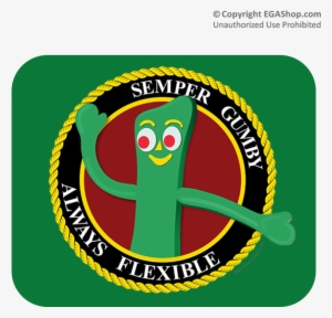 Semper Gumby Marine Corps Icon - Breeze Decor Us Armed Forces 2-sided Vertical Flag