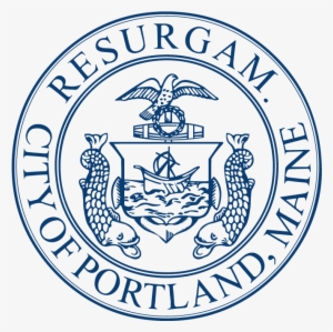 Navy - City Of Portland Maine Logo