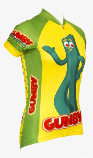 Retro Women's Gumby Cycling Jersey - Illustration