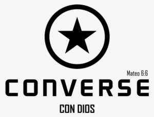 Converse Con Dios - Converse All Star High Top Chuck Taylor Navy Shoes