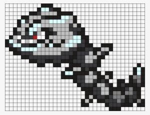 Steelix Pokemon Bead Pattern Perler Bead Pattern / - Pokemon Pixel Art Steelix