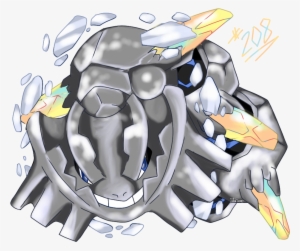 Méga Steelix Par - Illustration