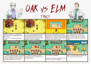 Highlight This Box With Your Cursor To Read The Spoiler - Oak Vs Elm Pokemon