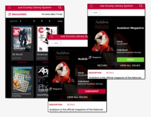 Browse, Checkout, Download And/or Read And Return Titles - Online Advertising