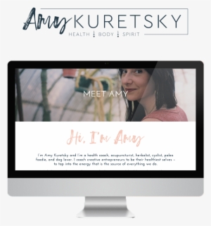 Amy Kuretsky Acupuncturist Website Design - Basket Web Design