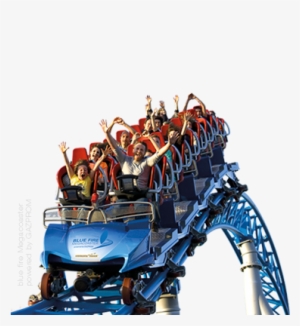 Amusement Park Png Transparent Image - Roller Coaster Ride Png