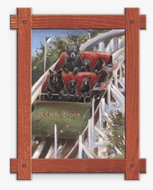 Roller Coaster Framed Art - Roller Coaster Framed Wall Art