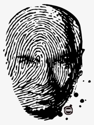 Mark Mitchell Fingerprint Face Pop Art - Mark Mitchell Artist