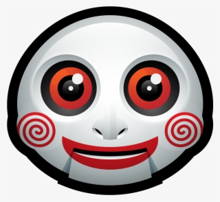 Saw Clown Png Jpg Library Stock - Jigsaw Emoji