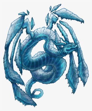 Glacial Serpent By Lupisdarkmoon - Art