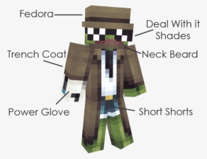 Different Than Just Making An Oc, I Don't Even Have - Minecraft Skin Pepe