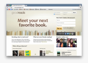 Goodreads Home Page - Menos Face Y Mas Book