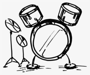 Drums Sketch Cartoon