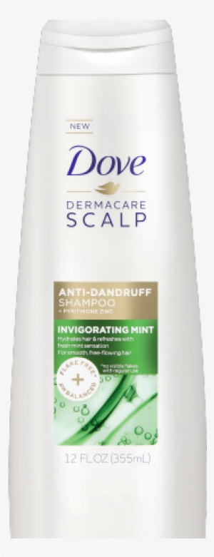 Dove Dermacare Scalp Invigorating Mint Shampoo 12 Oz - Dove Derma Care Scalp