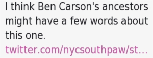 Ben Carson, Presidential Election, And Capital - Seasoning White People Salt