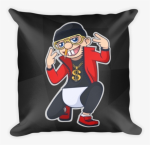 Jeffy The Rapper Pillow - Square Pillow