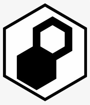 Open - Hex Icon White Png