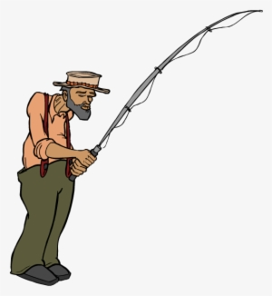 Fishing Fishermen - Cartoon Fisherman Transparent Png