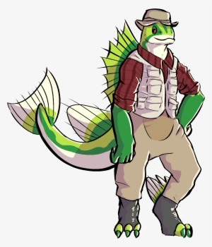 Fishman Fisherman - Drawing