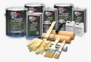 48119 Por 15 Concrete Floor Armor Lv Basic Kit Light - Water