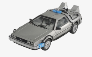 18 Back To The Future Time Machine With Mr Fusion Diecast - Back To The Future