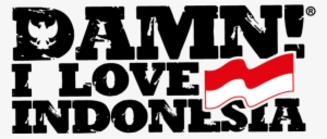 Damn I Love Indonesia - Damn I Love Indonesia Logo Vector