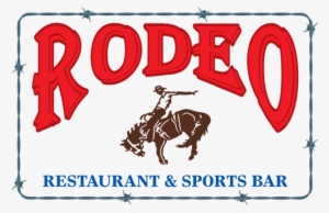 Rodeo Restaurant Buffet And Sports Bar-logo - 20" Bucking Bronco Rider Metal Wall Art
