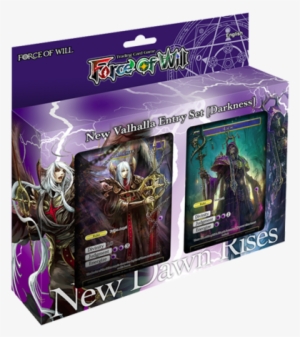 Nv01 Darkness Attribute Force Of Will Starter Deck - Force Of Will New Valhalla Starter Decks