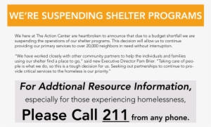 Shelter Program - Homeless Shelter