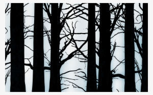 Dark Forest Png Clip Royalty Free Stock - Forest Black