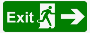 exit png picture - fire exit sign png