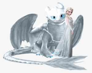 Elsa And Snowstorm Render - Cartoon
