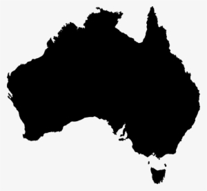 4 - Australia - Australia Map Silhouette