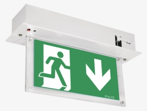 Recess Emergency Exit Sign - Exit Signs
